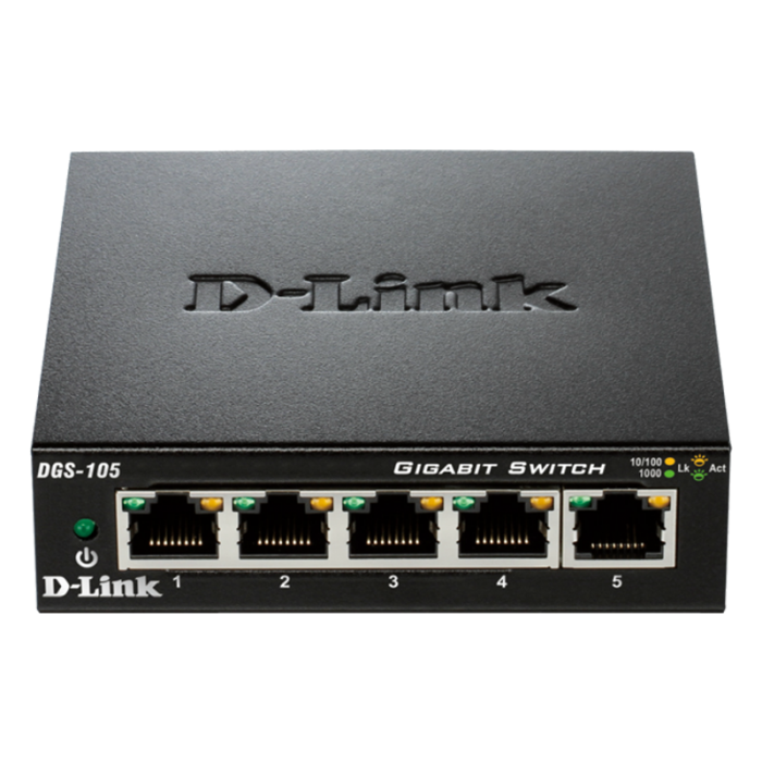 سوییچ شبکه 5 پورت DGS-105 دی-لینک