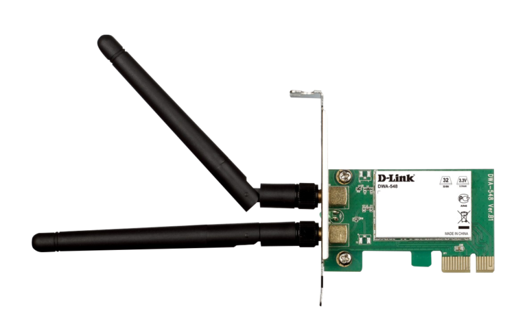 کارت شبکه بی‌سیم DWA-548 دی‌-لینک