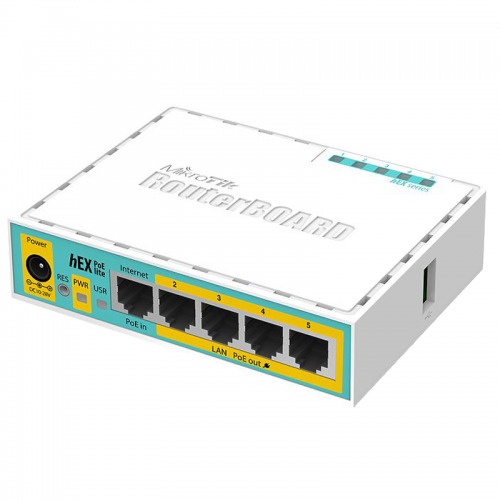 RB750UPr2 با نام تجاری hEX PoE lite