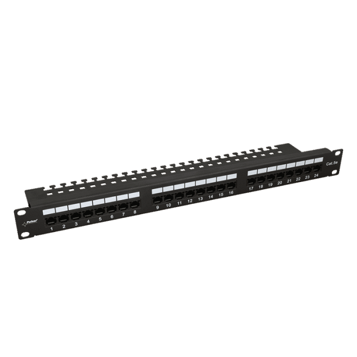 پچ پنل بدون شیلد Cat 5E+ UTP (مدل اسمارت)