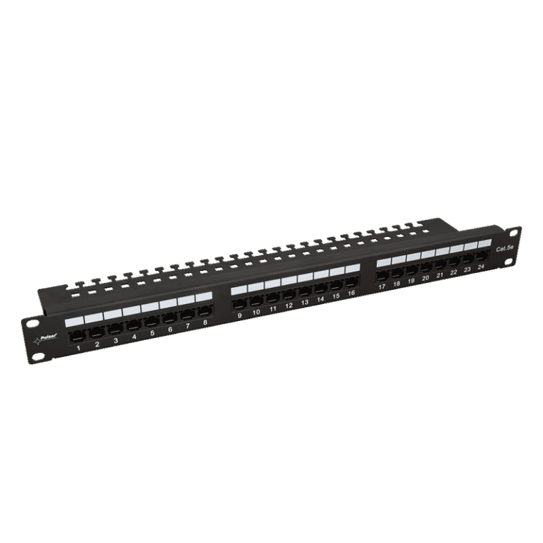 پچ پنل بدون شیلد Cat 5E+ UTP (مدل اسمارت)