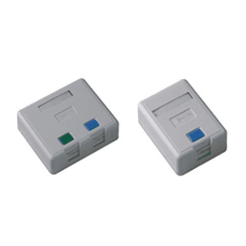پریز شبکه روکار Cat 5E+ UTP دیجی لینک اشنایدر