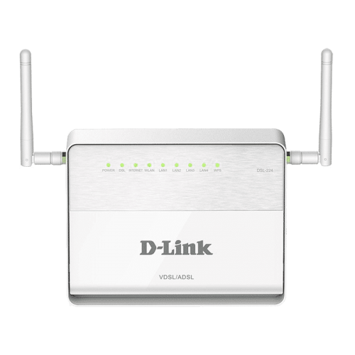 مودم روتر+VDSL2/ADSL2 مدل DSL-224 دی‌-لینک