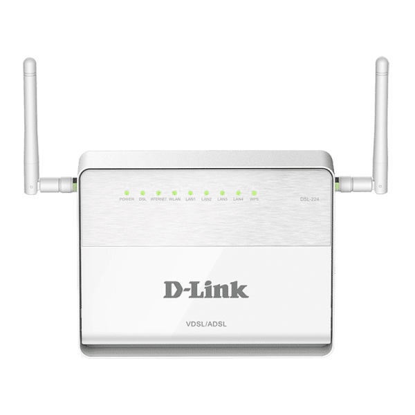 مودم روتر+VDSL2/ADSL2 مدل DSL-224 دی-لینک