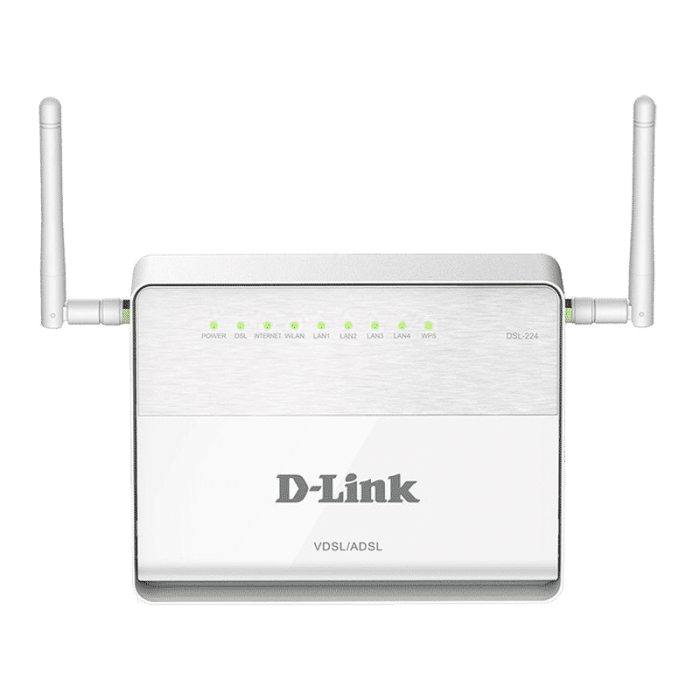 مودم روتر+VDSL2/ADSL2 مدل DSL-224 دی‌-لینک