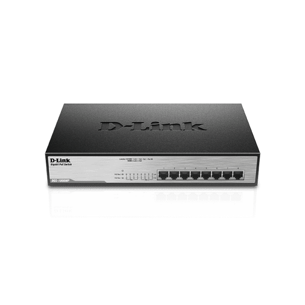 سوییچ PoE مدل DGS-1008MP دی-لینک
