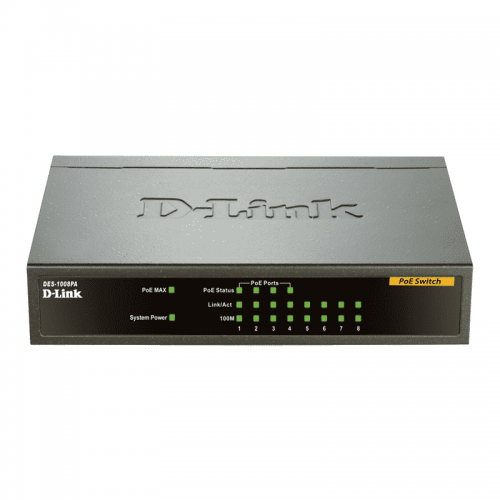 سوئیچ DES-1008PA دی-لینک