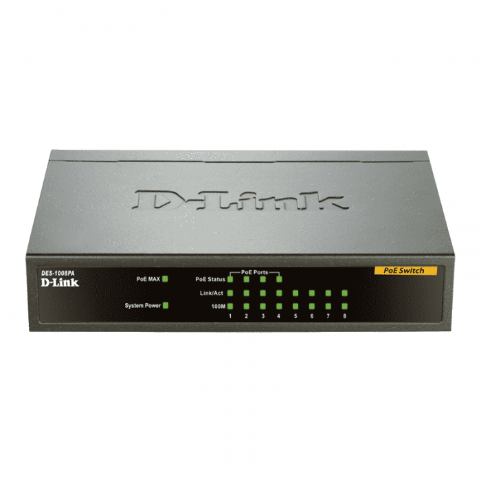 سوئیچ DES-1008PA دی-لینک