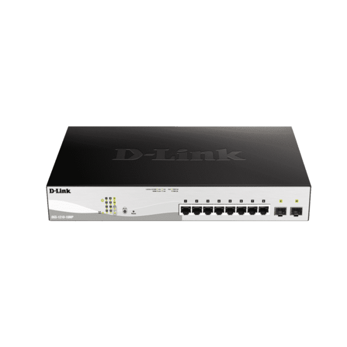 سوییچ مدل DGS-1210-10MP دی-لینک