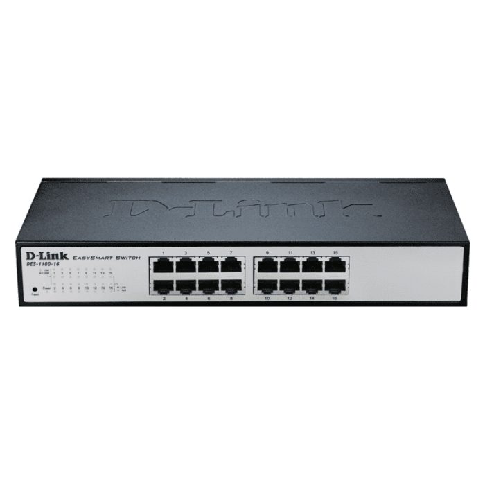 سوییچ هوشمند 16 پورت مدل DES-1100-16 دی-لینک