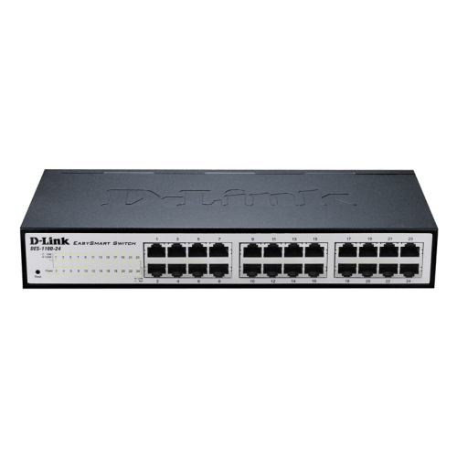 سوییچ هوشمند 24 پورت مدل DES-1100-24 دی-لینک