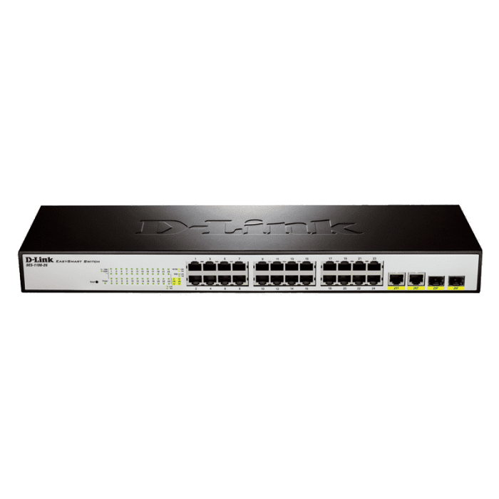 سوییچ هوشمند 26 پورت مدل DES-1100-26 دی-لینک