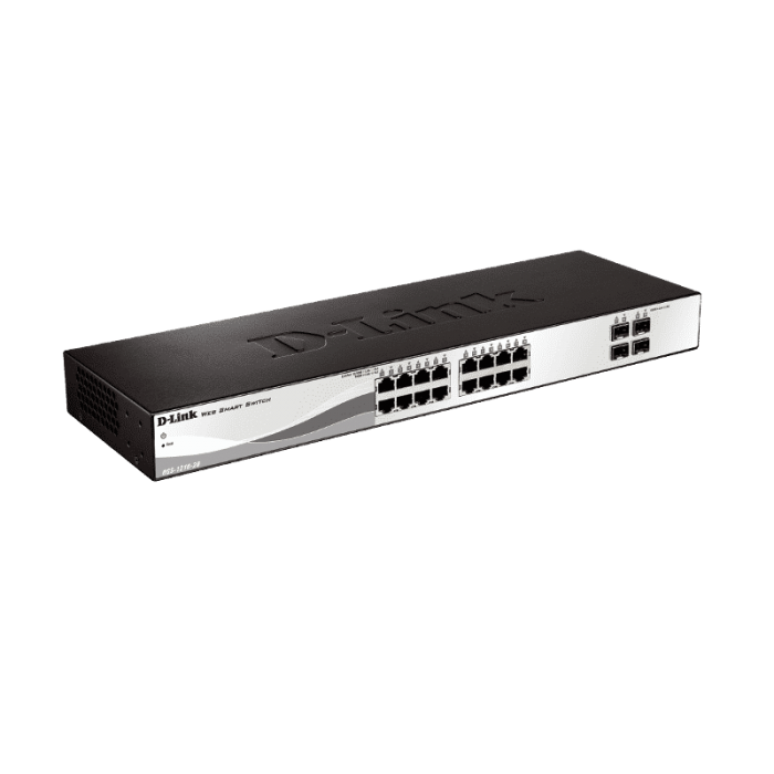 سوییچ هوشمند 20 پورت DGS-1210-20 دی-لینک