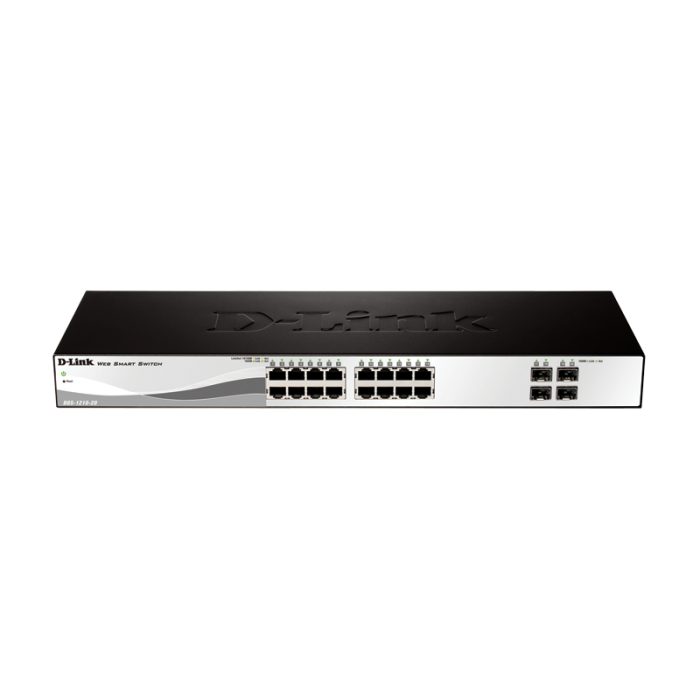 سوییچ هوشمند 20 پورت DGS-1210-20 دی-لینک