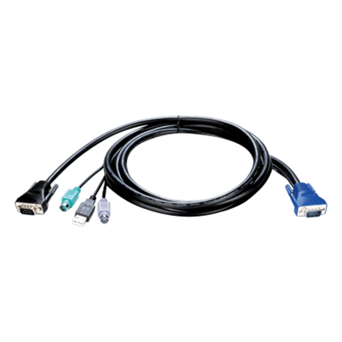 کابل Combo به طول 1.8 متر KVM مدل KVM-401 دی-لینک