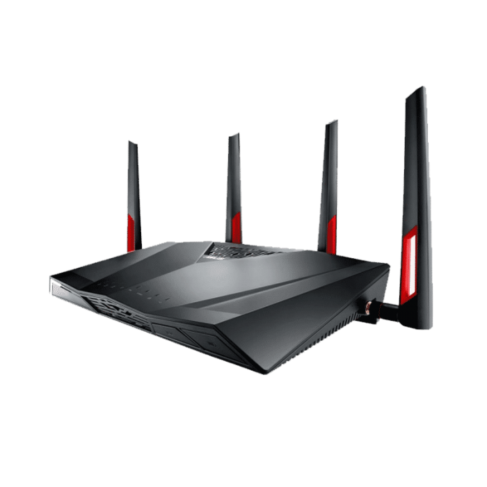 مودم روتر دو باند AC3100 مدل DSL-AC88U ایسوس