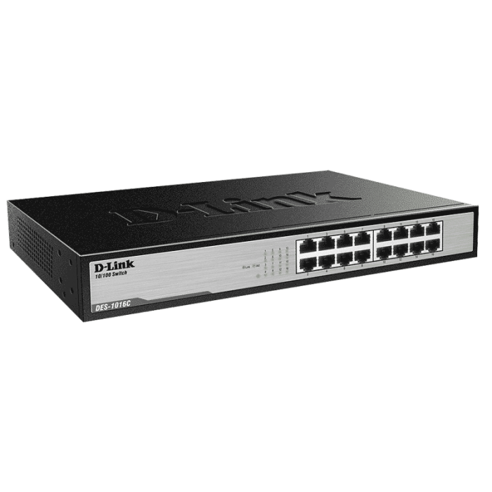 سوییچ غیرمدیریتی 24 پورت DES-1024C دی-لینک