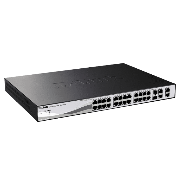 سوییچ 24 پورت PoE مدل DES-1210-28p دی لینک - Image 2