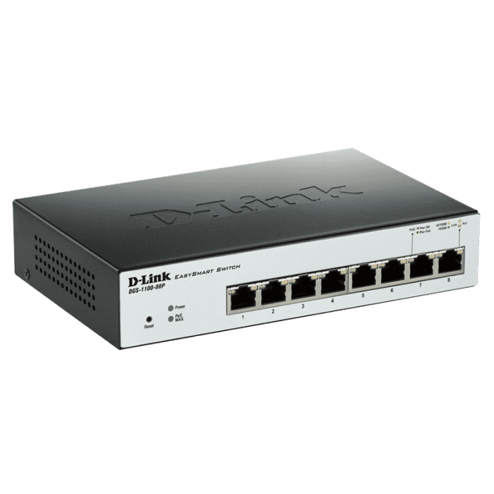 سوییچ 24 پورت PoE مدل DES-1210-28p دی-لینک
