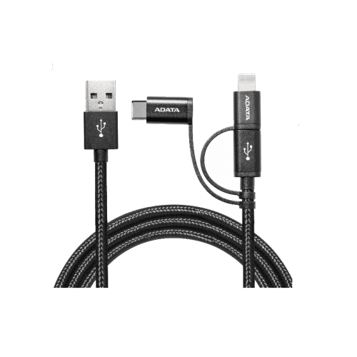 کابل تبدیل USB سه در یک ای دیتا