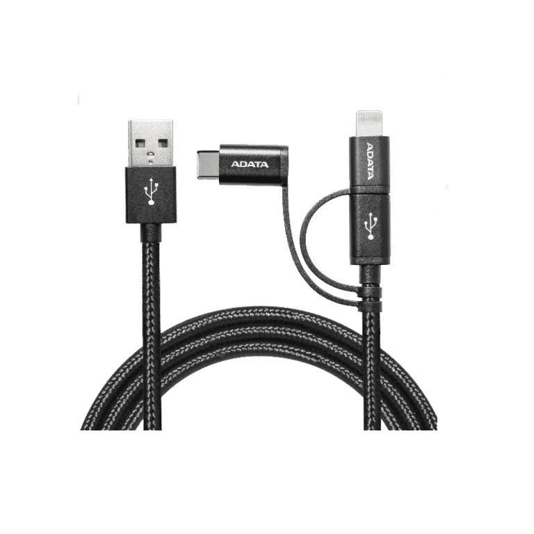 کابل تبدیل USB سه در یک ای دیتا