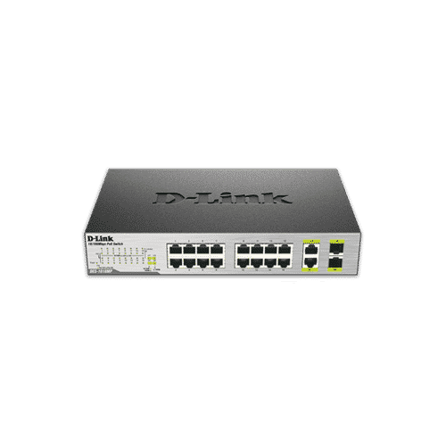 سوییچ غیر مدیریتی DES-1018p دارای 16 پورت با سرعت 10/100Mbps  می باشد .