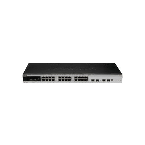 سوییچ xStack DES-3528 یک سوییچ لایه 2، با کارایی بالا ، قابل مدیریت با قابلیت استک شدن است.
