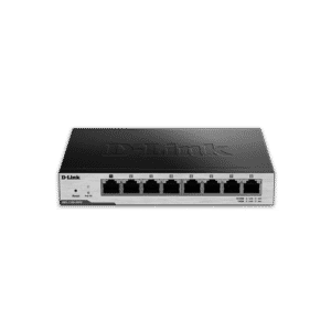 سوییچ هوشمند DGS-1100-08PD دارای هشت پورت گیگابیتی است .