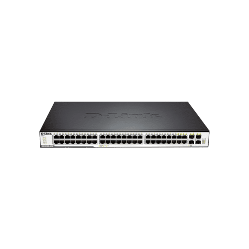 سوییچ DGS-3120-48TC دارای 44 پورت گیگابیتی شبکه و 4 پورت ترکیبی 1000BASE-T/SFP می باش