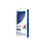 پاوربانک جیبی P10050V با 10050 میلی‌آمپر ساعت و 6 رنگ جذاب و طراحی نرم و ارگونومیک، محصولی فشن و جذاب و جمع و جور است