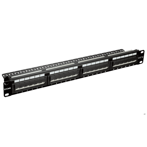 پچ پنل CAT6 بدون شیلد NPP-C61BLK242 دی-لینک