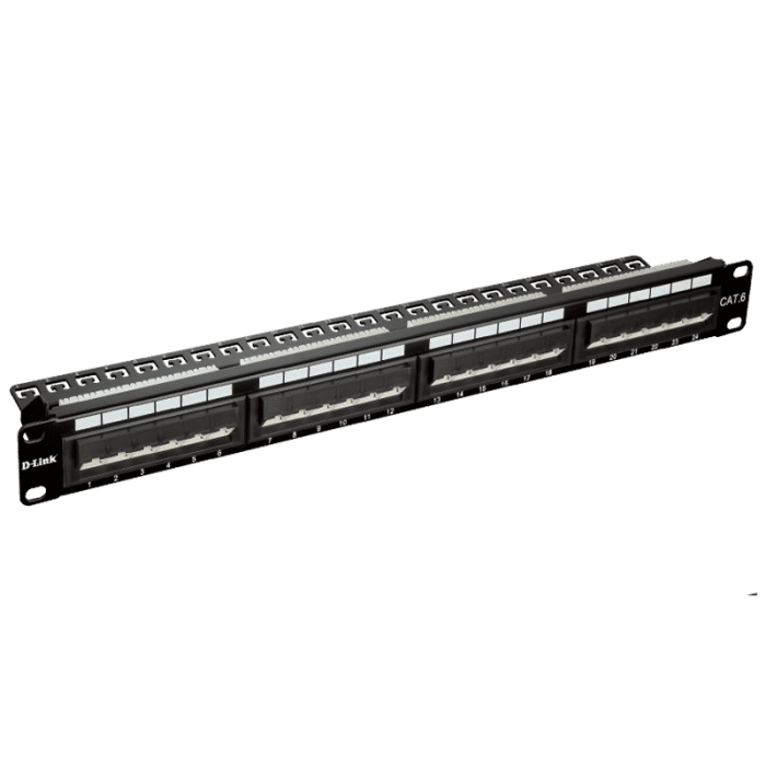 پچ پنل CAT6 بدون شیلد NPP-C61BLK242 دی-لینک