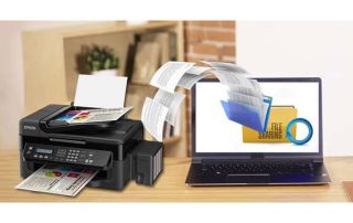 اشتراک پرینتر و فایل‌ها