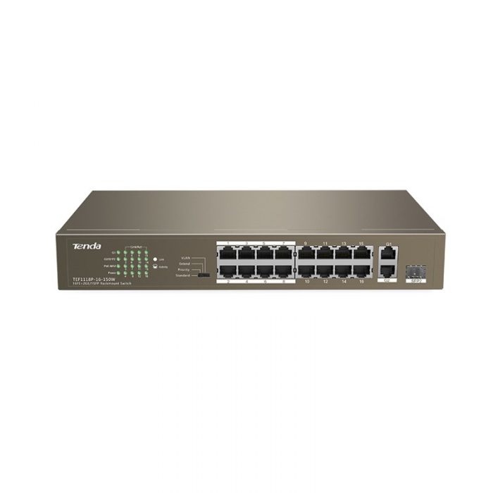 سوییچ ۱۸ پورت گیگابیتی TEF1118P تندا