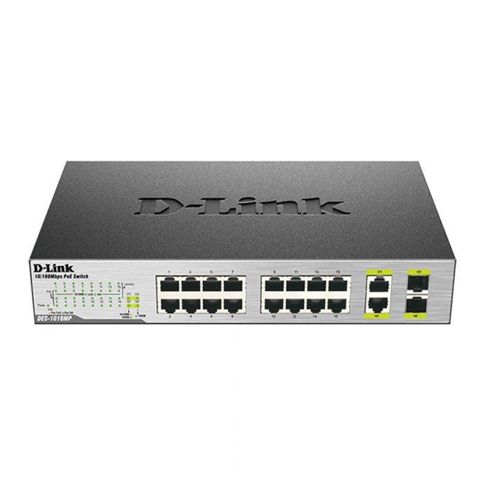 سوییچ ۱۶ پورت DES-1018MP دی-لینک