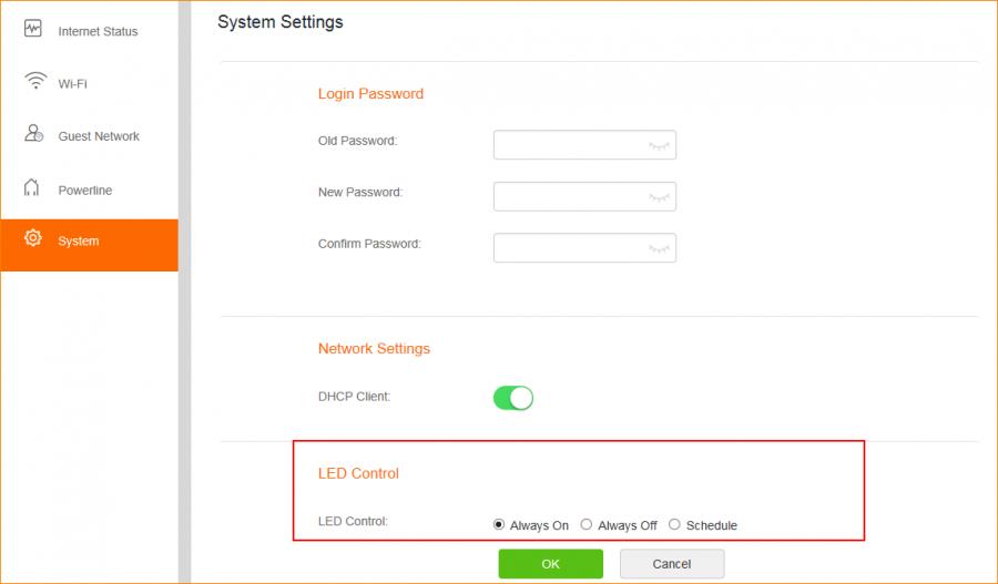 استفاده از led control در پاورلاین اکستندر
