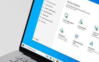 صفحه Windows Security در ویندوز 10