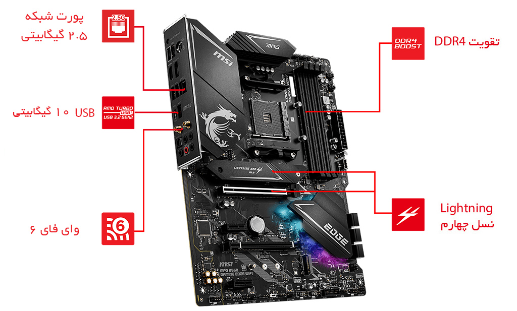 MPG B550 GAMING EDGE WIFI