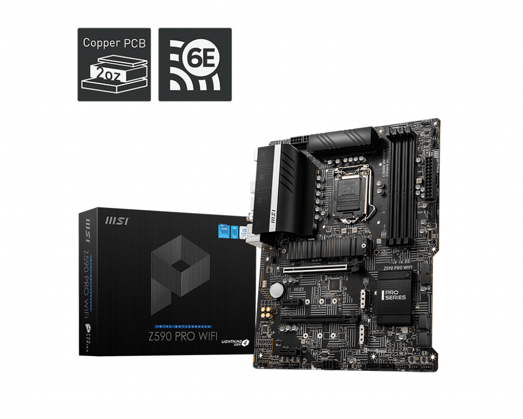 مادربرد MSI Z590 PRO WIFI