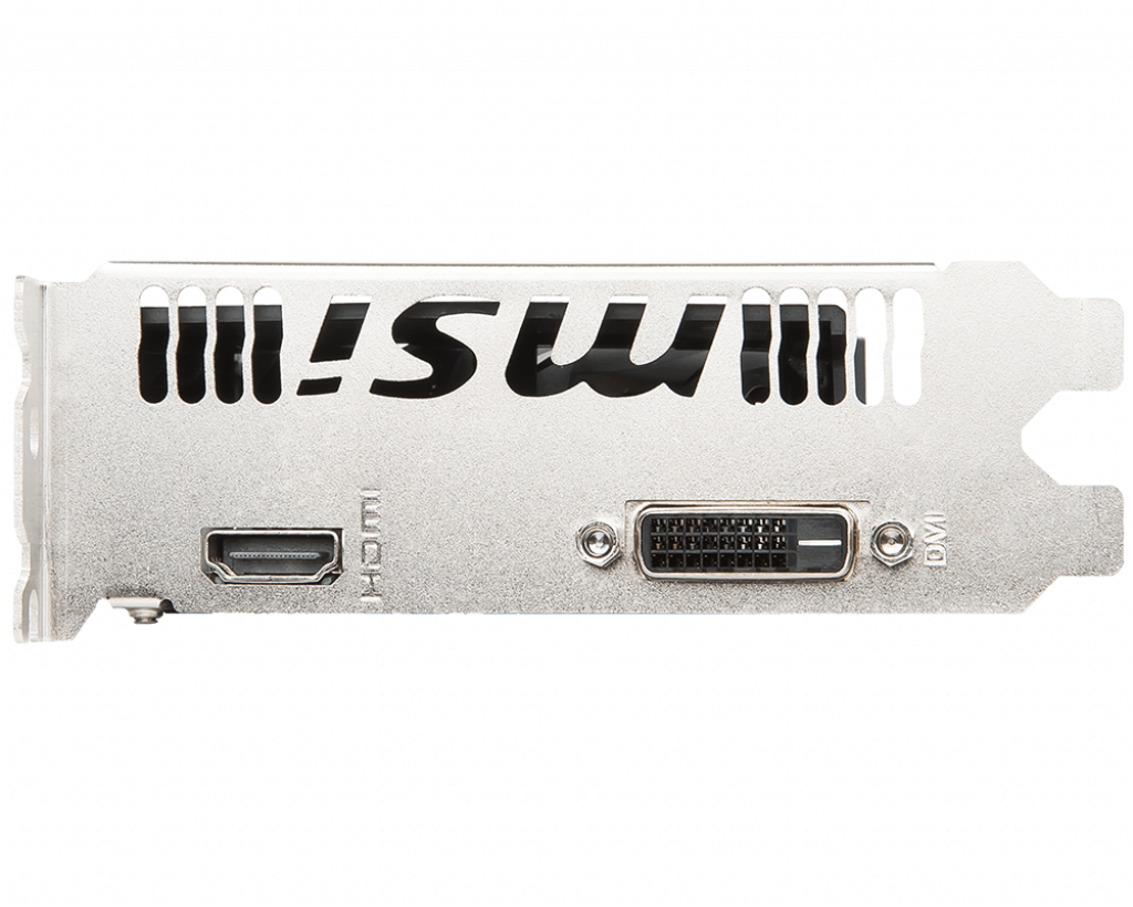 پورت HDMI و DVI کارت گرافیک GeForce GT 1030 AERO ITX 2GD4 OC