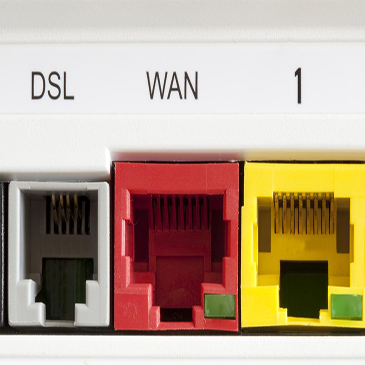 رنگ پورت های مودم