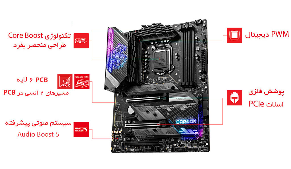 MPG Z590 GAMING CARBON WIFI