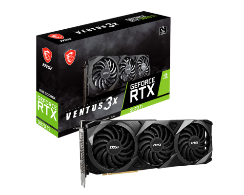 کارت گرافیک ام اس آی GeForce RTX 3070 Ti VENTUS 3X 8G OC
