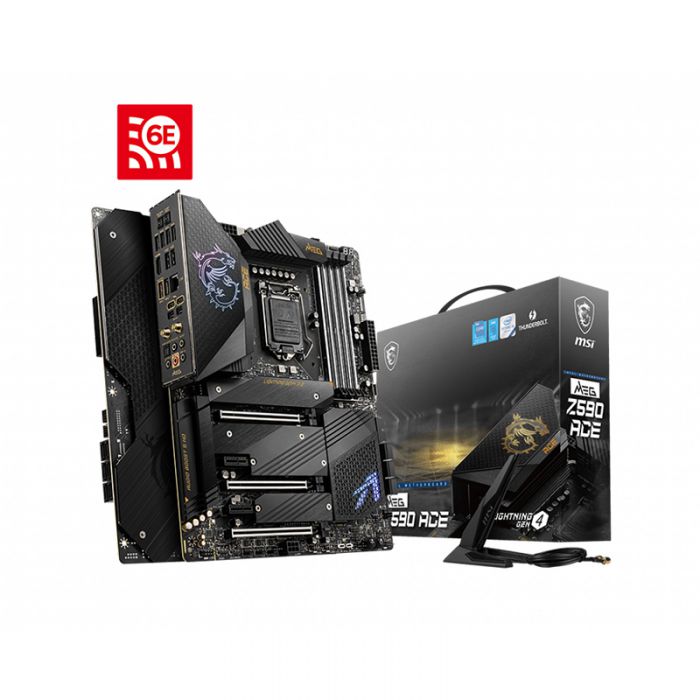 مادربرد MEG Z590 ACE به همراه بسته بندی