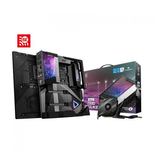 بسته بندی مادربرد MEG Z590 GODLIKE