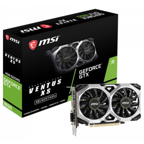 جعبه GEFORCE GTX 1650 VENTUS XS 4G OC