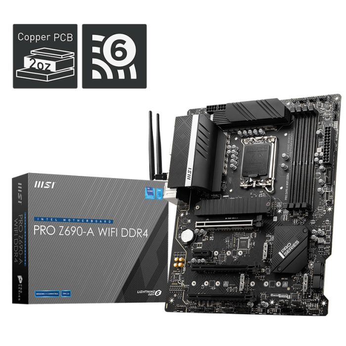 مادربرد MSI PRO Z690-A WIFI DDR4 - Image 2