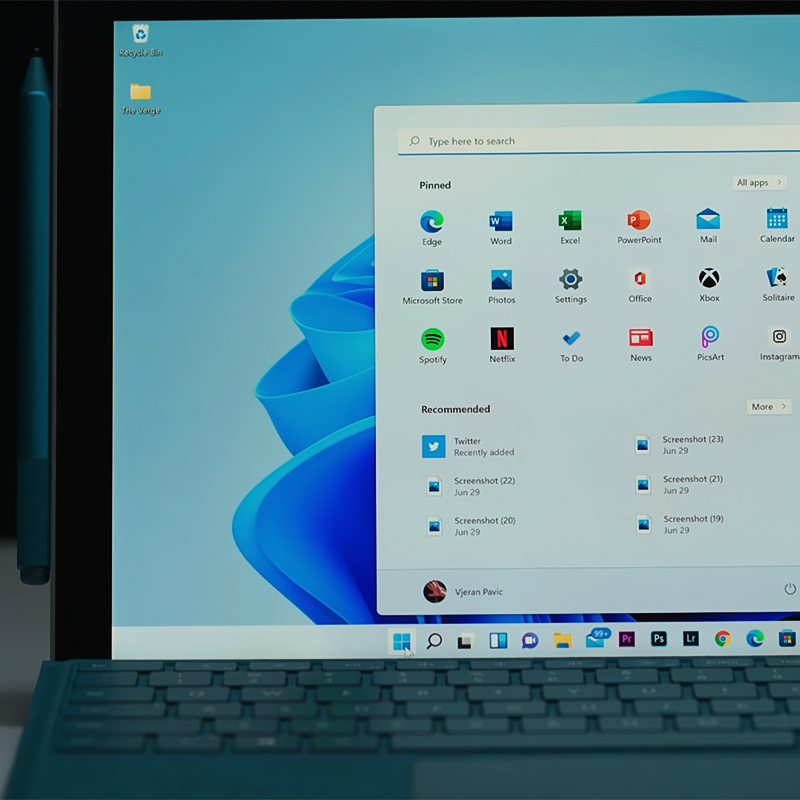 تفاوت های ویندوز 11