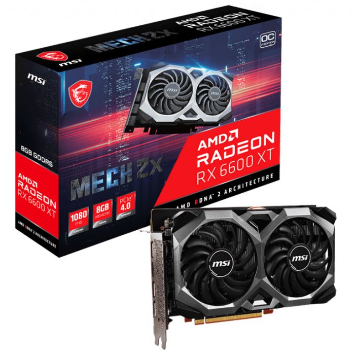 کارت گرافیک ام اس آی Radeon RX 6600 XT MECH 2X 8G V1 - Image 2