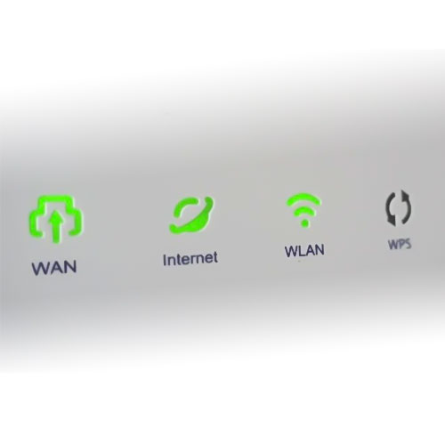 چراغ‌های مودم روشن نمیشه